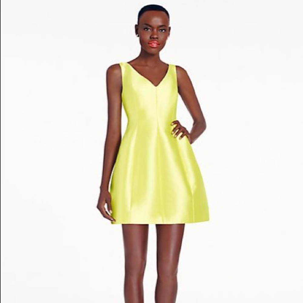 Kate Spade Structured Silk Mini Dress